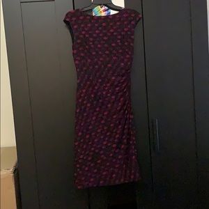 Ralph Lauren black and pink dress